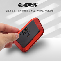 Electronic mobile phone repair Small screw containing box with magnetic aluminium alloy containing disc DIY small parts containing tray