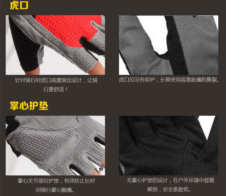 Gants pour vélo homme ACACIA - Ref 2243991 Image 28