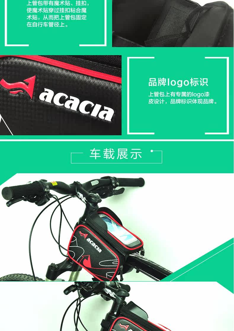 Sacoche pour vélo mixte ACACIA - Ref 2232665 Image 20