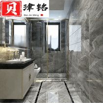Gray whole body marble tile floor tile 800x800 living room bathroom tile wall tile Non-slip floor tile