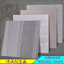 Foshan tile antique brick floor tiles 600x600 European retro living room bedroom balcony Non-slip wear-resistant floor tiles