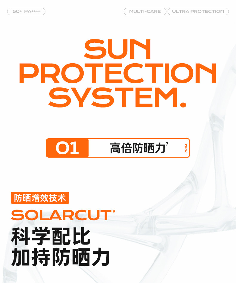 Mistine小黄帽防晒霜乳SPF50泰版面部防紫外线隔离男女官方蜜丝婷