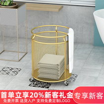 Dirty basket basket clothes cover baskets houseclothes toys to collect Lou luxury red collection basket