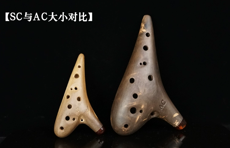 Nhạc sĩ kẹo đường Ocarina 12 lỗ 12 lỗ treble c giai điệu hút thuốc người mới bắt đầu chơi nhạc cụ học sinh lớp Ji Gu - Nhạc cụ dân tộc cổ cầm và đàn tranh