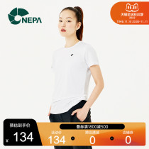 NEPA Resistant Outdoor Summer Women's T-Shirt Round Neck Speed Dry Breathable Sport Short Sleeve Women 7H45321