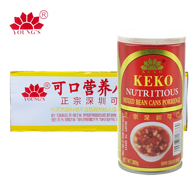 Tasty Nutrition Eight Bag porridge 360ml * 24 cans of whole boxes Classic Recall Breakfast Refreshment Five Valley Grocery Meals