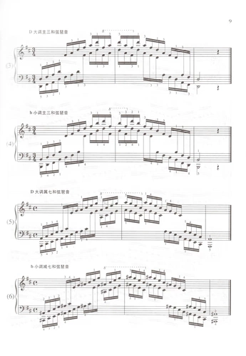 Учебное пособие по экзамену по фортепиано (любитель) 5 Уровень 8 Центральная музыкальная консерватория Серия экзаменов по уровню музыки за пределами кампуса (внутреннее издание) 5 Уровень 8 Издательство People's Music Партитура для фортепиано Начальный базовый учебник