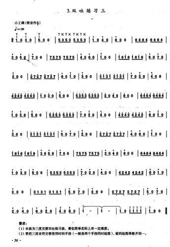 Подлинная система навыков флейты.