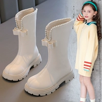 Высокие сапоги, демисезонные детские зимние ботинки, подходит для подростков