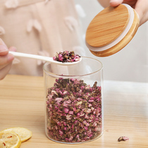 3 yuan exchange goods (single shot does not ship)Tea sealed cans Household transparent glass storage boxes storage cans