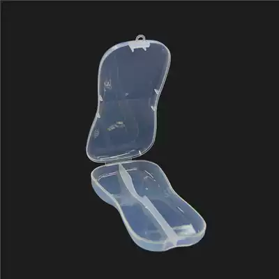 Infant spoon Fork storage box boxed spoon pp box maternal and child feeding tableware dustproof box feeder box