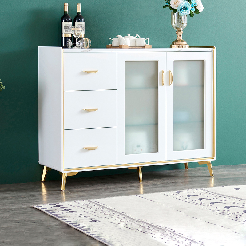Light luxury sideboard wine cabinet wine cabinet against the wall modern simple large capacity locker home kitchen cupboard locker