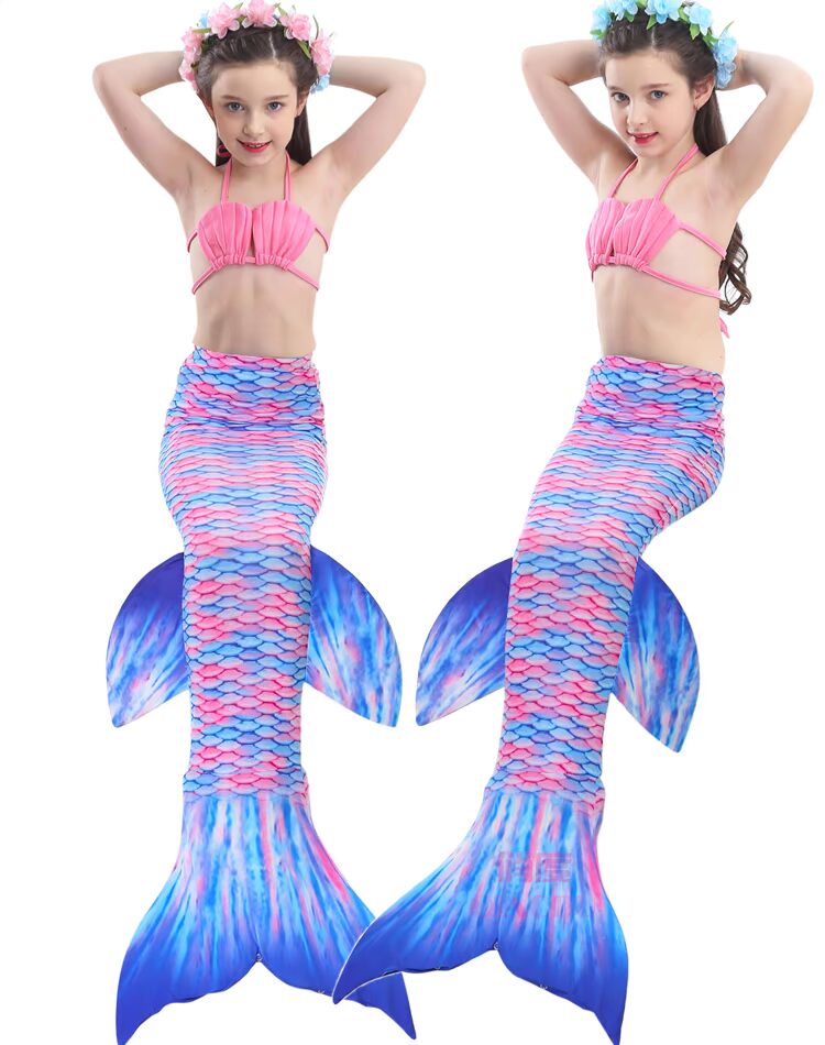 Bộ đồ bơi nàng tiên cá phù hợp với bé gái bikini bé gái váy mẹ váy bé gái và bộ đồ bơi bé gái chia đôi đồ bơi cho bé sơ sinh