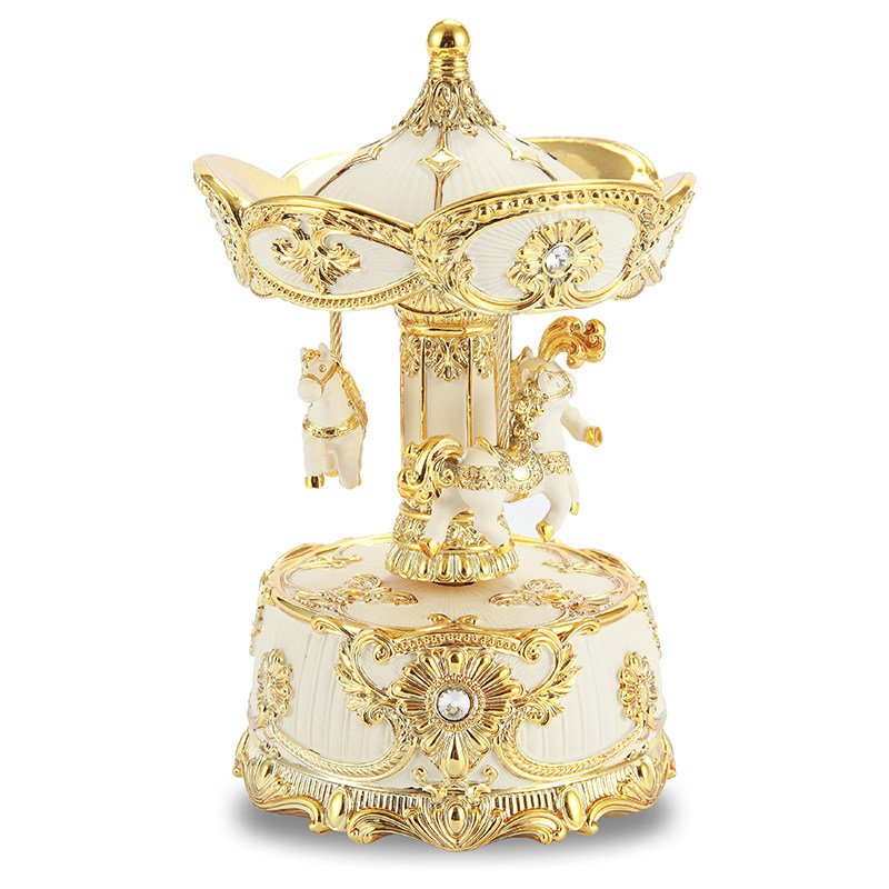 JARLL music box music box carousel girls children creative birthday Valentine's Day gift girlfriend Canon