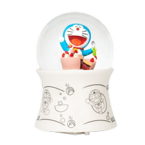 JARLL Doraemon A Dream Happy Birthday Music Box Eight soundboxes Water Crystal Ball Girls Childrens birthday Valentines Day