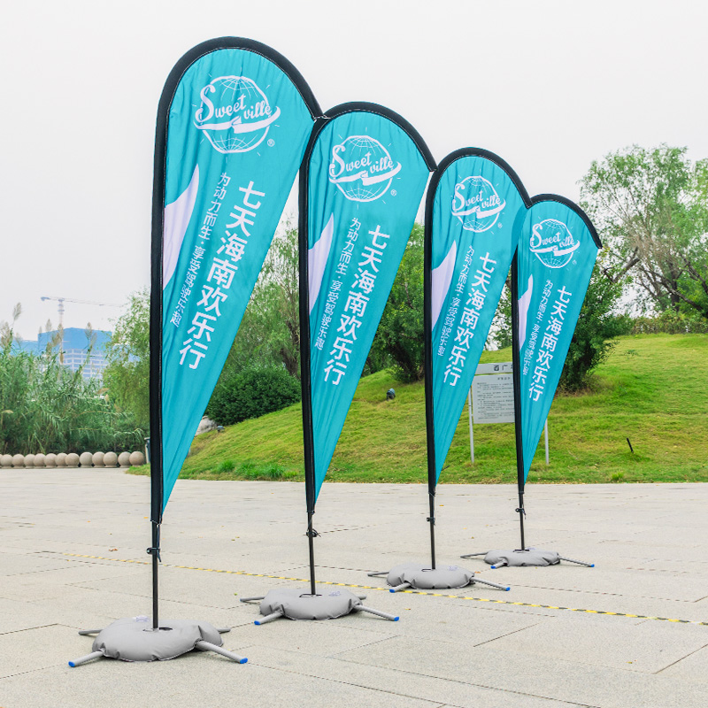 Knife flag color flag to make beach flag custom water drop flag feather flag 3 m 5 m outdoor advertising flag set for water injection chess lever p type flag sailplane flag