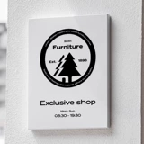 Creative Studios House Skill 丨 Металлический бренд Бесплатный шест