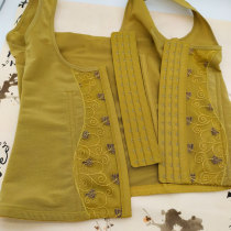 Mid-pulse breasted gold waist clip 15 buckle extension buckle Gold 15-breasted bra buckle Mid-pulse beauty body jacket breasted