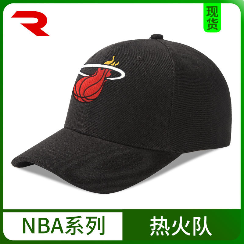 NBA Basketball Gifts Men And Women Baseball Caps Hot Fire Team Duck Tongue Cap Baseball Cap Subflat Along The Cap Hip Hop Hat Sport