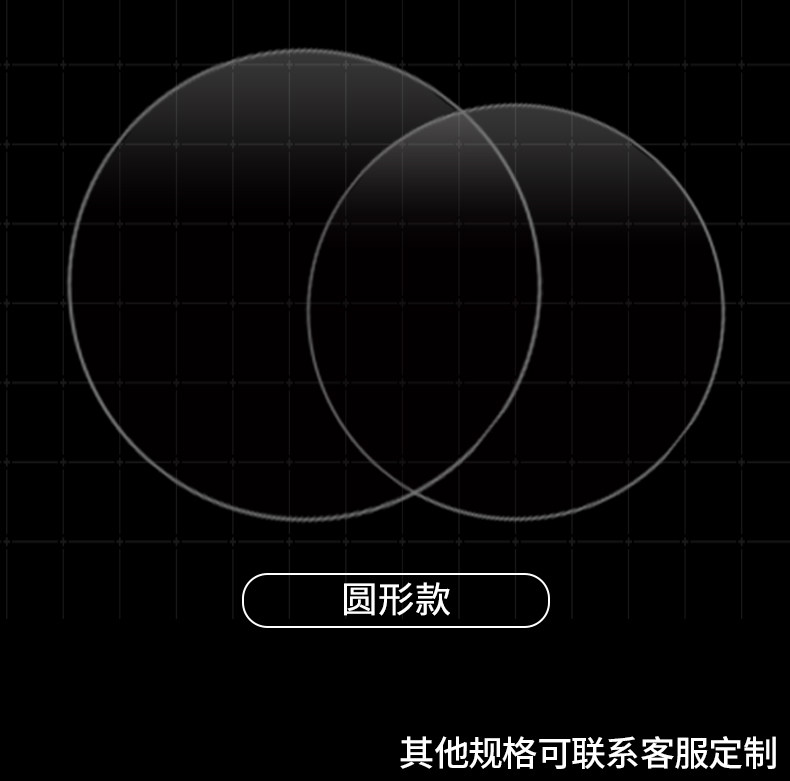 пвх доска 圆形全透明pvc塑料片pet垫薄片硬镜片绘图手工片材卡片定制厂家
