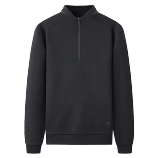 九牧王男装秋冬远红外保暖半高领商务休闲棉混纺内搭上衣