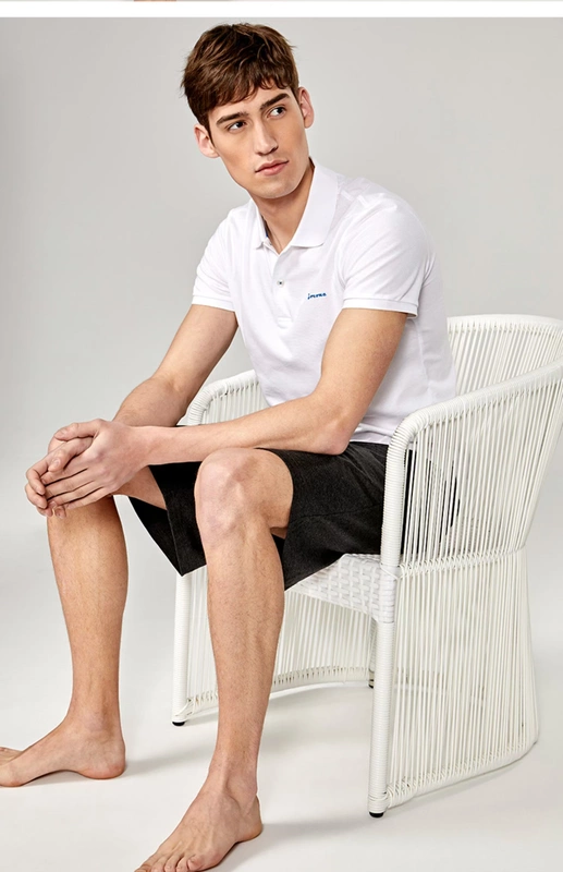 Áo thun chui đầu nam chuồn chuồn nam 2019 mùa hè cotton mỏng nhiều màu thoải mái - Áo phông ngắn áo phông nam tay ngắn