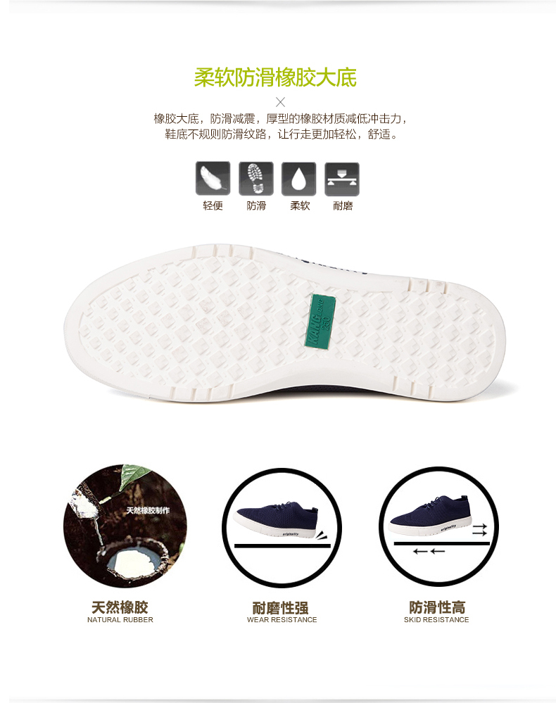 [Cùng một đoạn của trung tâm thương mại] Giày thoáng khí Kanglong Giày lưới cắt thấp Giày đế bằng thoải mái mang giày hàng ngày của nam giới - Giày thấp giày tập gym nam