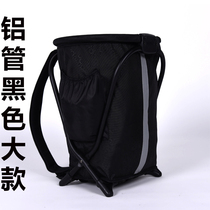 Buy vegetables to liberate your hands Practical foldable aluminum light basket Back seat back baby travel storage frame storage frame Household