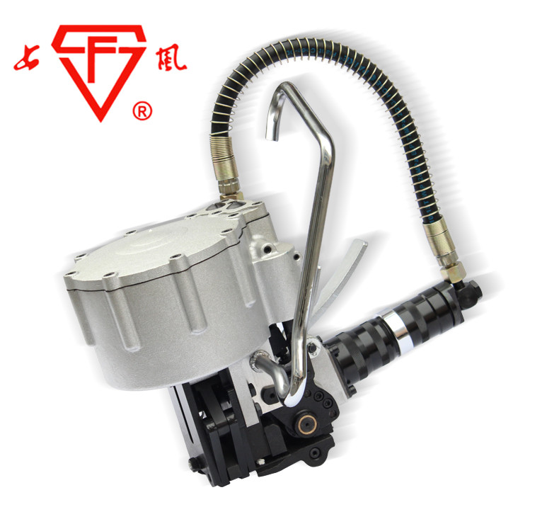 KZ32 combined integrated large pull pneumatic steel belt strip packer tie - strap machine