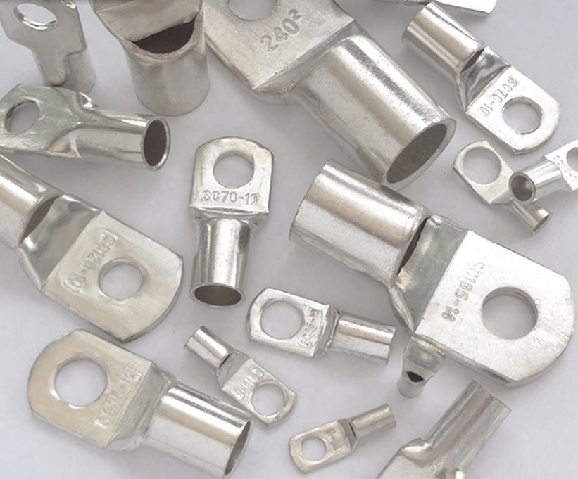 SC16-6 8 10 short copper nose peep mouth terminal copper wire ear SC-16MM2 square