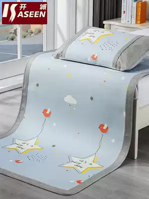 Kaicheng Children's bed mat summer upper and lower bunk 1 35 meters Ice Silk student dormitory 1 2m high low bed 80x190cm