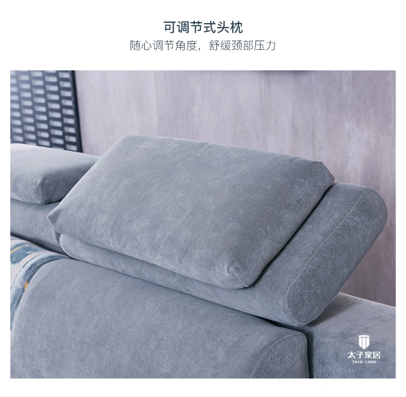 Nhà của Prince hiện đại tối giản sofa gỗ rắn kích thước căn hộ phòng khách sofa có thể tháo rời Z-3331B - Ghế sô pha