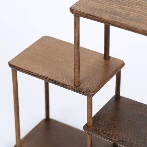 Куриное крыло деревянное культурное и художественное выставка стенда Bo древняя стойка маленькая фиолетовая глиня