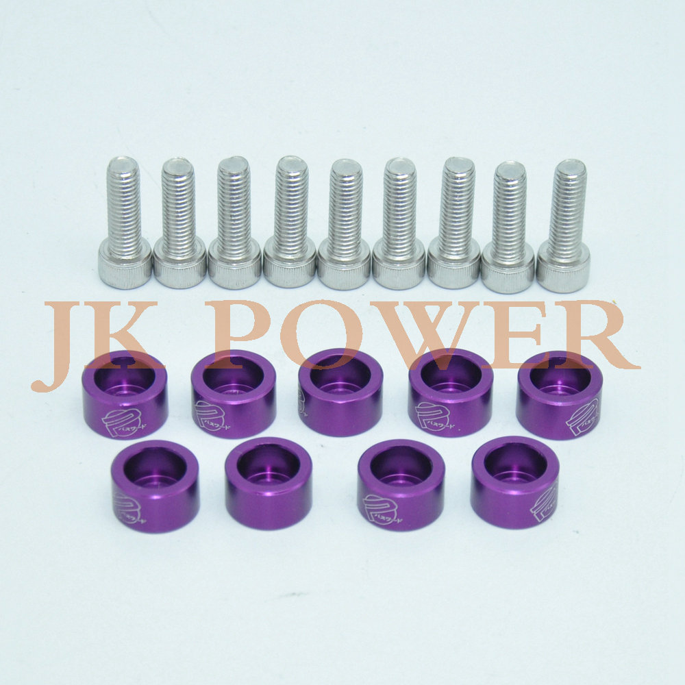 GM sửa đổi động cơ M8 fender xi lanh động cơ JDM bao quanh bởi vít máy giặt cốc chổi cọ rửa xe ô tô