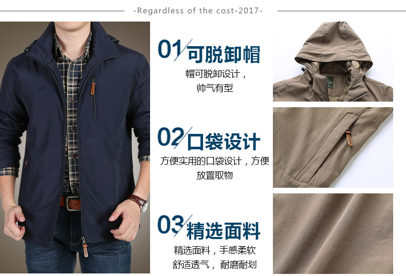 Blouson hiver pour homme en Nylon - Ref 3115305 Image 34