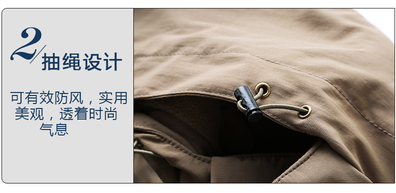 Blouson hiver pour homme en Nylon - Ref 3115305 Image 52