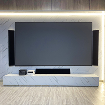 VCCG frame gray yao anti-light curtain 100 inch 120 inch home office projector 4k wall-mounted screen cloth HD