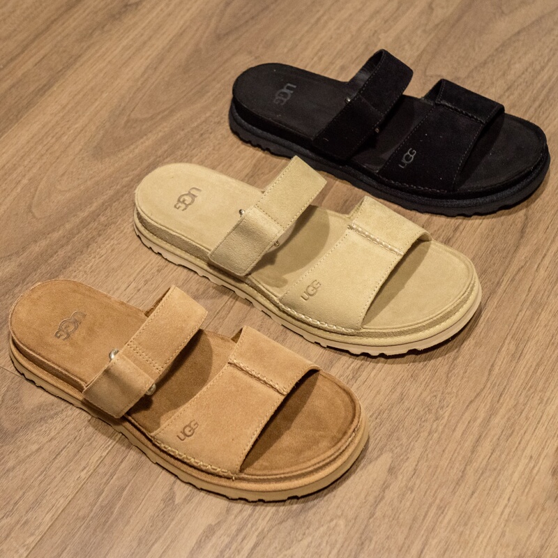 Ugg New Summer Open-Toe Flat-Soled Women's Casual Slippers