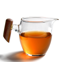 Fair Cup Tea Leak Suit Thicken Glass Upscale Heat Resistant Transparent Tea Filter Public Cup Filter Tea Integral Tea Leaf