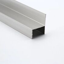 Toilet Partition Accessories Aluminum Aluminum Alloy Thickened Door Gear Side H Type Partition Door Side Strip 12 12 16 16 18