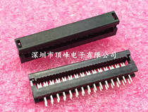 2 54 spacing wire pressing head type FD-30P 2*15 DC4-30P 180 degree in-line solder plate gold plating