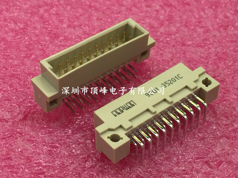 European products European socket 9001-35201COOA C00A 220 curved needles 2 rows 20 cores spacing 2 54mm