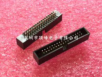 1 27 pitch Direct Cattle Horn socket DC3-34P straight-pin IDC socket 2*17P environmentally friendly gold plating