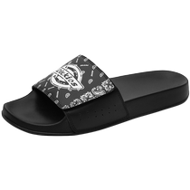 Dickies Mens Slippers 2024 New Summer Outerwear Wear-Resistant Mens Sandals Outdoor Shit-feeling Beach Shoes