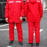 Штаны для работы, съёмный вкладыш, рабочий антистатический удерживающий тепло пуховик подходит для мужчин и женщин, увеличенная толщина