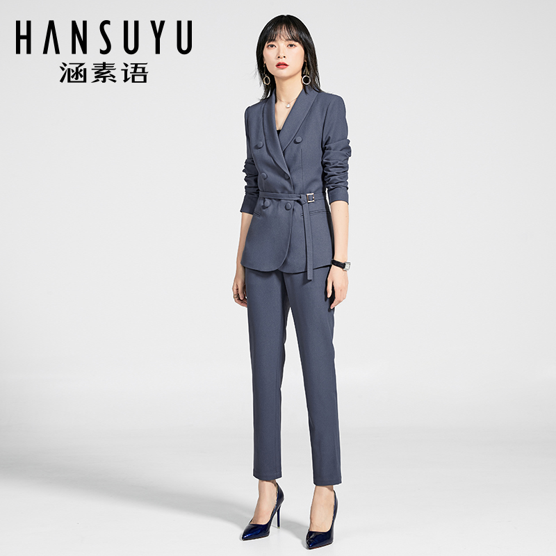 Sushirt suit female spring and autumn professional clothing high-end temperament dress style clothing old business suit work clothes