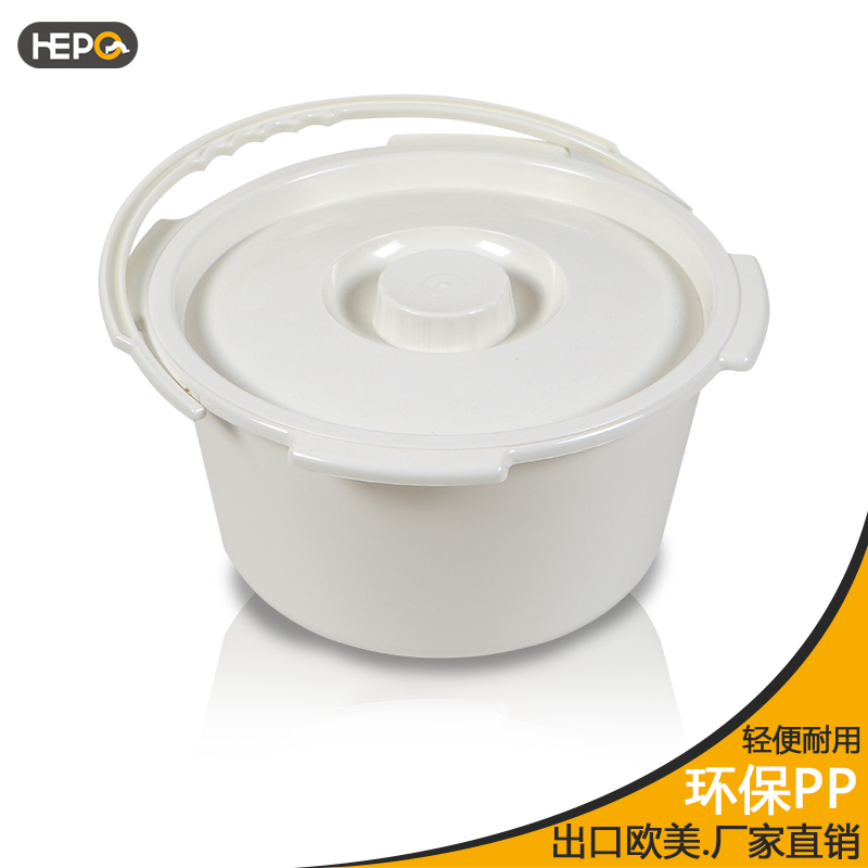 Thickened elderly sitting defecation chair with lid inner barrel bedpan toilet special plastic moving pence barrel overvalued special price-Taobao