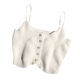 Sweet and spicy French knitted vest women's 2022 new spring and summer inner design niche suspenders pure desire top