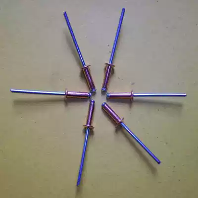 Open type flat round head core pulling copper rivets Core pulling copper rivets Core pulling copper rivets 3 2*10