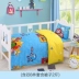 công viên bé giường trẻ chăn bông trải giường ba mảnh lõi Disney cho trẻ em có chứa một giấc ngủ ngắn Liu Jiantao - Bộ đồ giường trẻ em 	bộ chăn ga gối cho bé sơ sinh	 Bộ đồ giường trẻ em